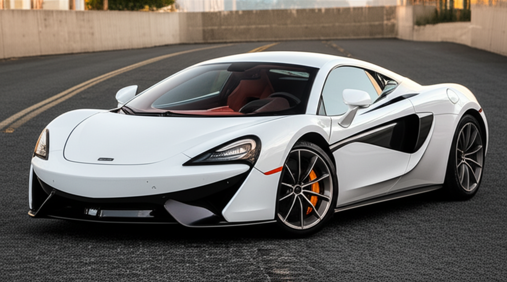 White McLaren 570GT exotic car available for rent - luxury vehicle rental
